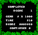 The Jungle Book screenshot 3 for Sega Game Gear